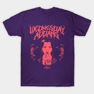 Wednesday Addams Metal T-Shirt